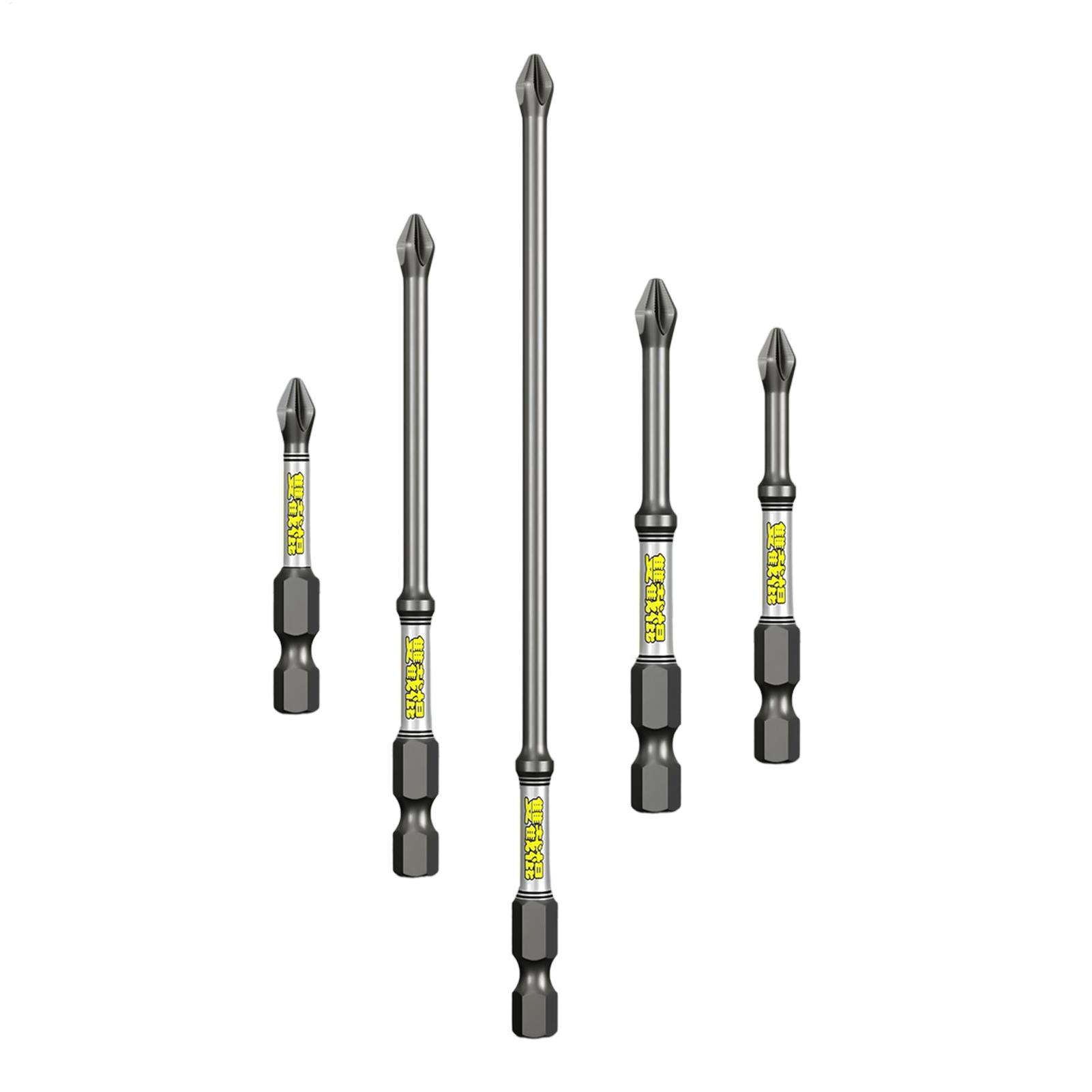 Tools For Workshop - Drill Screwdriver Bit Set 5-Piece Heavy