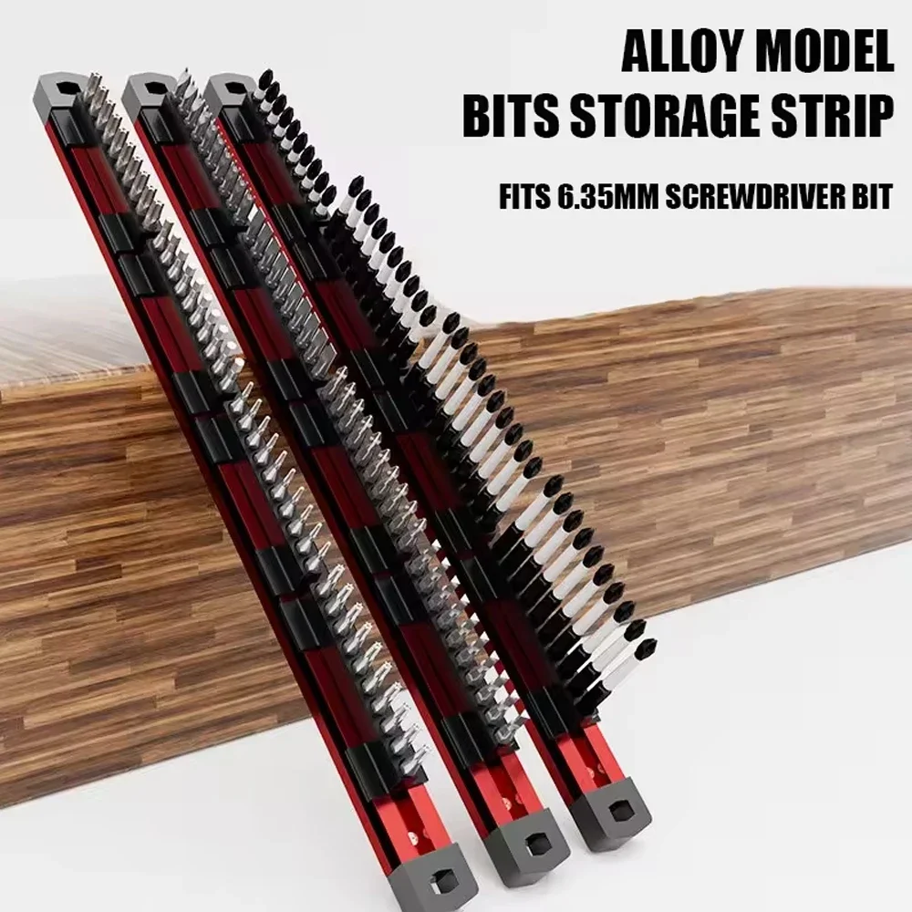 Workshop Tools Organizer - Magnetic Screwdriver Bit Holder Organizer 40