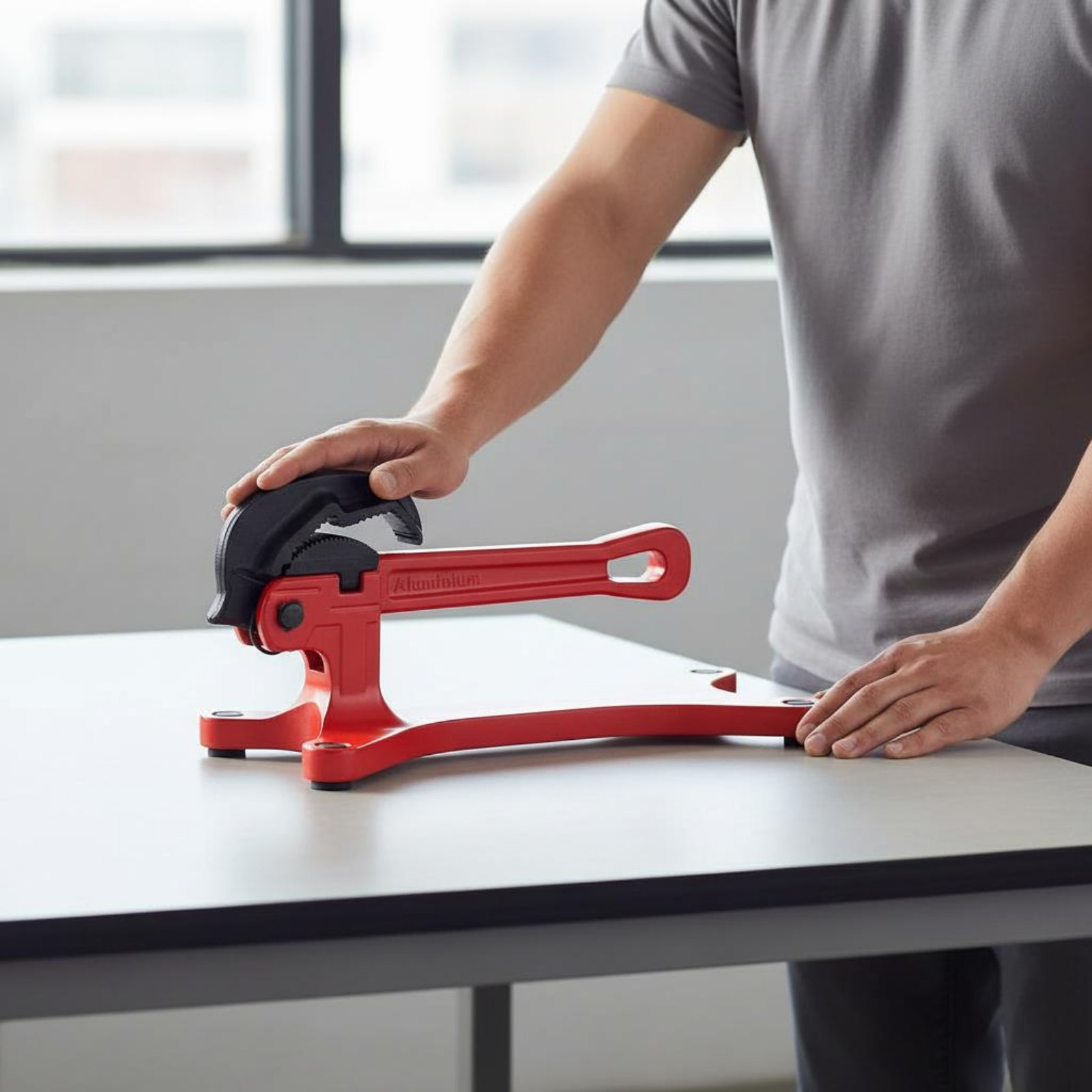 Tools For Workshop - Self-Locking Pipe Wrench Portable Self-Adjusting Pipe