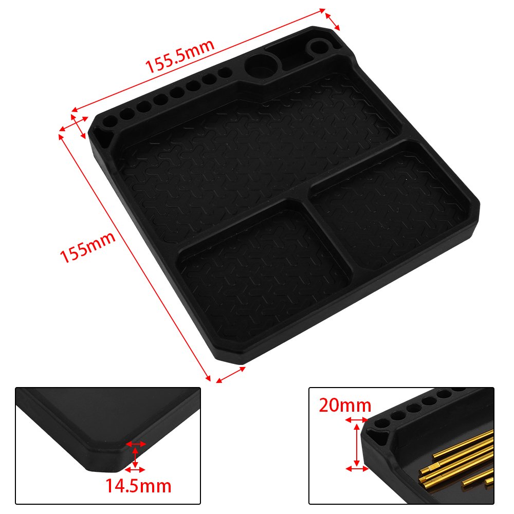 Magnetic Silicone Parts Tray R - Magnetic Parts Tray review and price