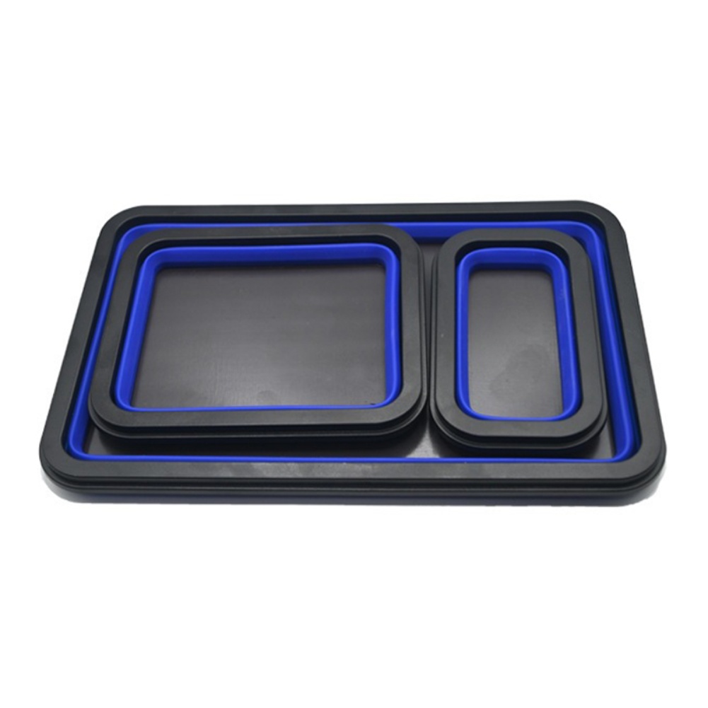 Collapsible Magnetic Silicone  - Magnetic Parts Tray review and price