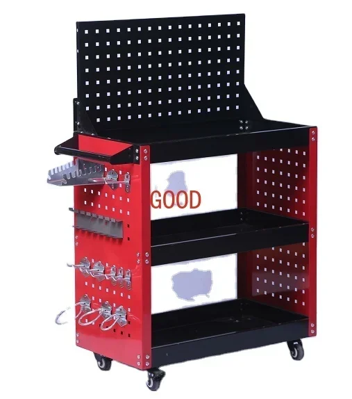 tool cart with back board work - Workshop Tools Board review and price