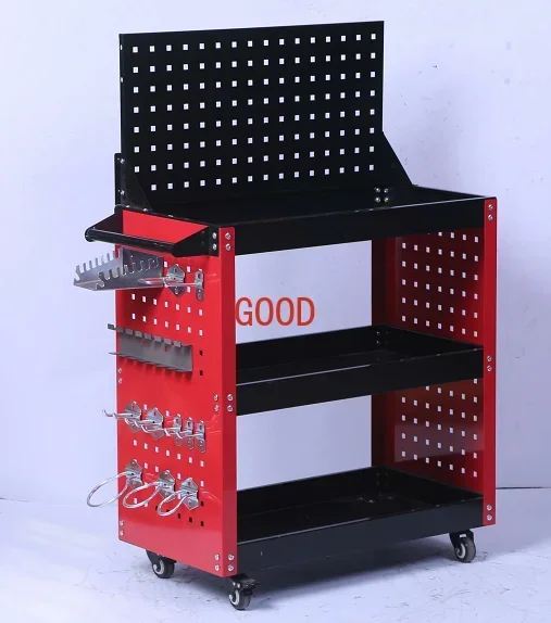 tool cart with back board work - Workshop Tools Board review and price