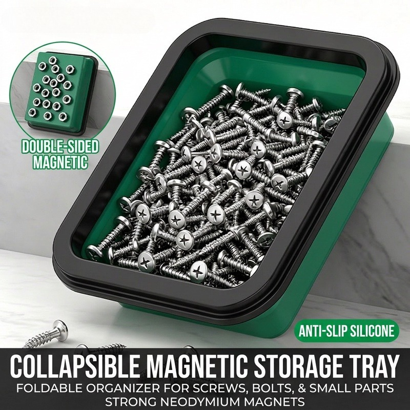 Magnetic Perforated Plate Wall - Magnetic Parts Tray review and price