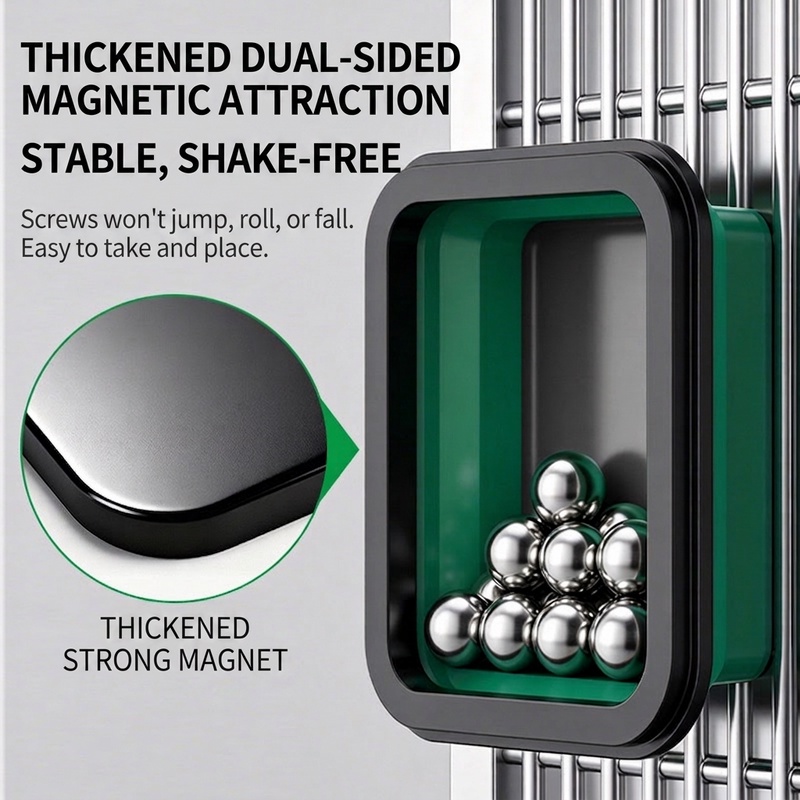 Magnetic Perforated Plate Wall - Magnetic Parts Tray review and price