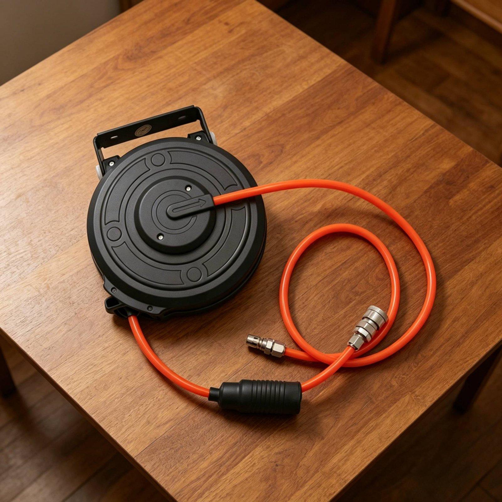 Retractable Pneumatic Air Hose - Tools Workshops review and price
