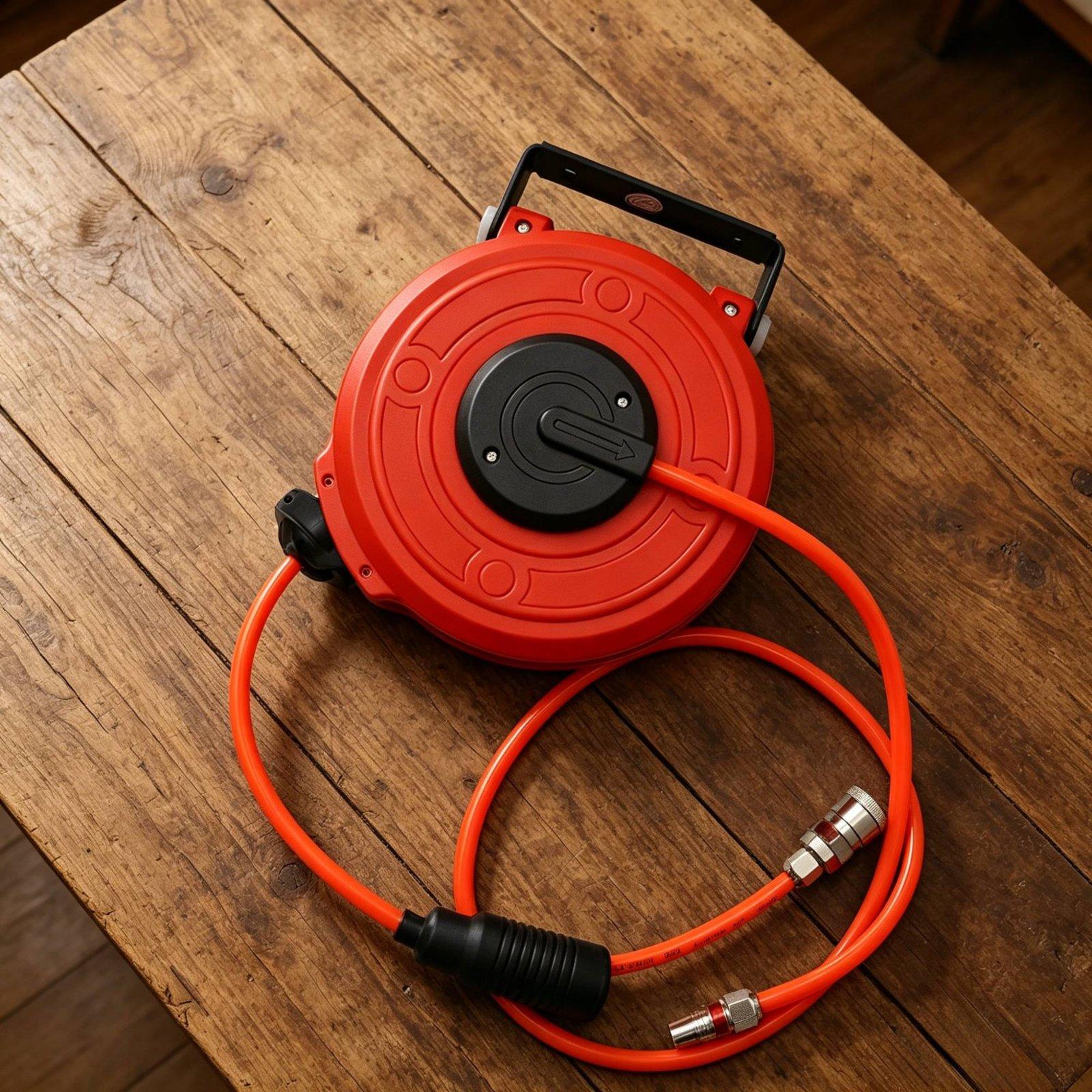 Retractable Pneumatic Air Hose - Tools Workshops review and price