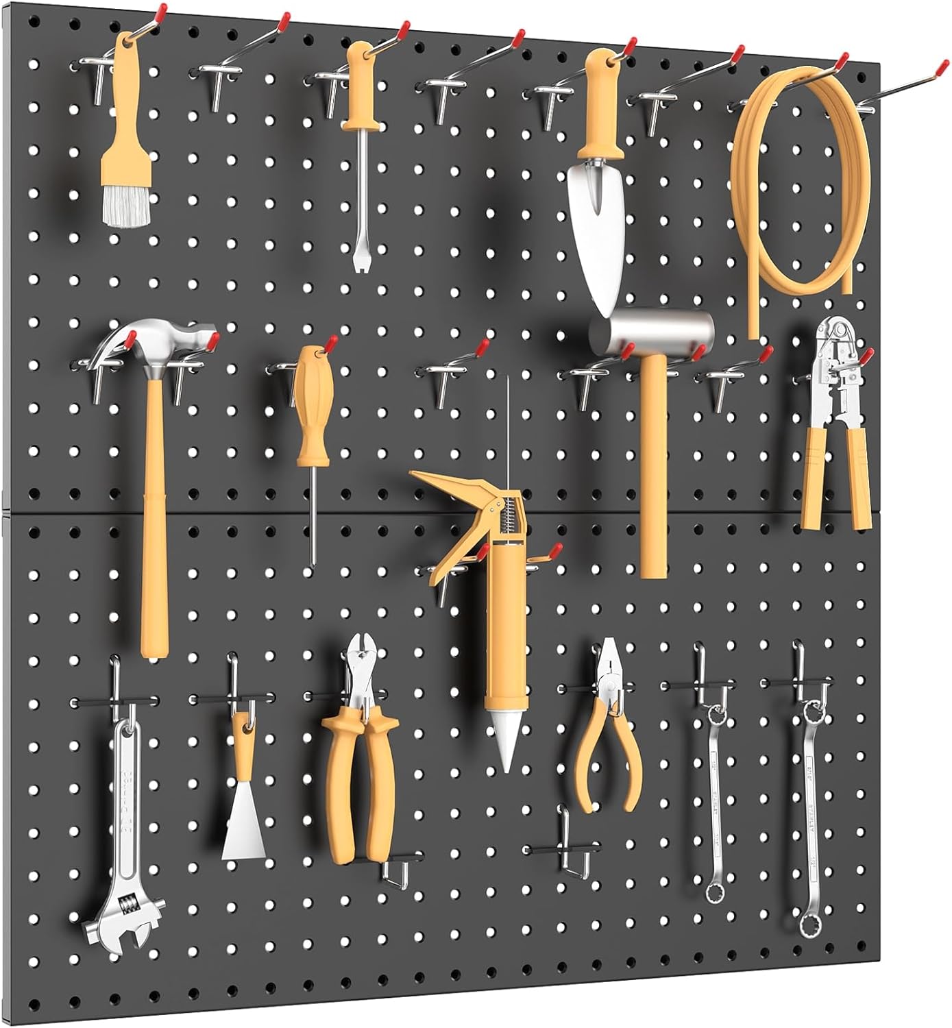 2pc [24x12 Inch Metal Pegboard - Workshop Tools Board review and price