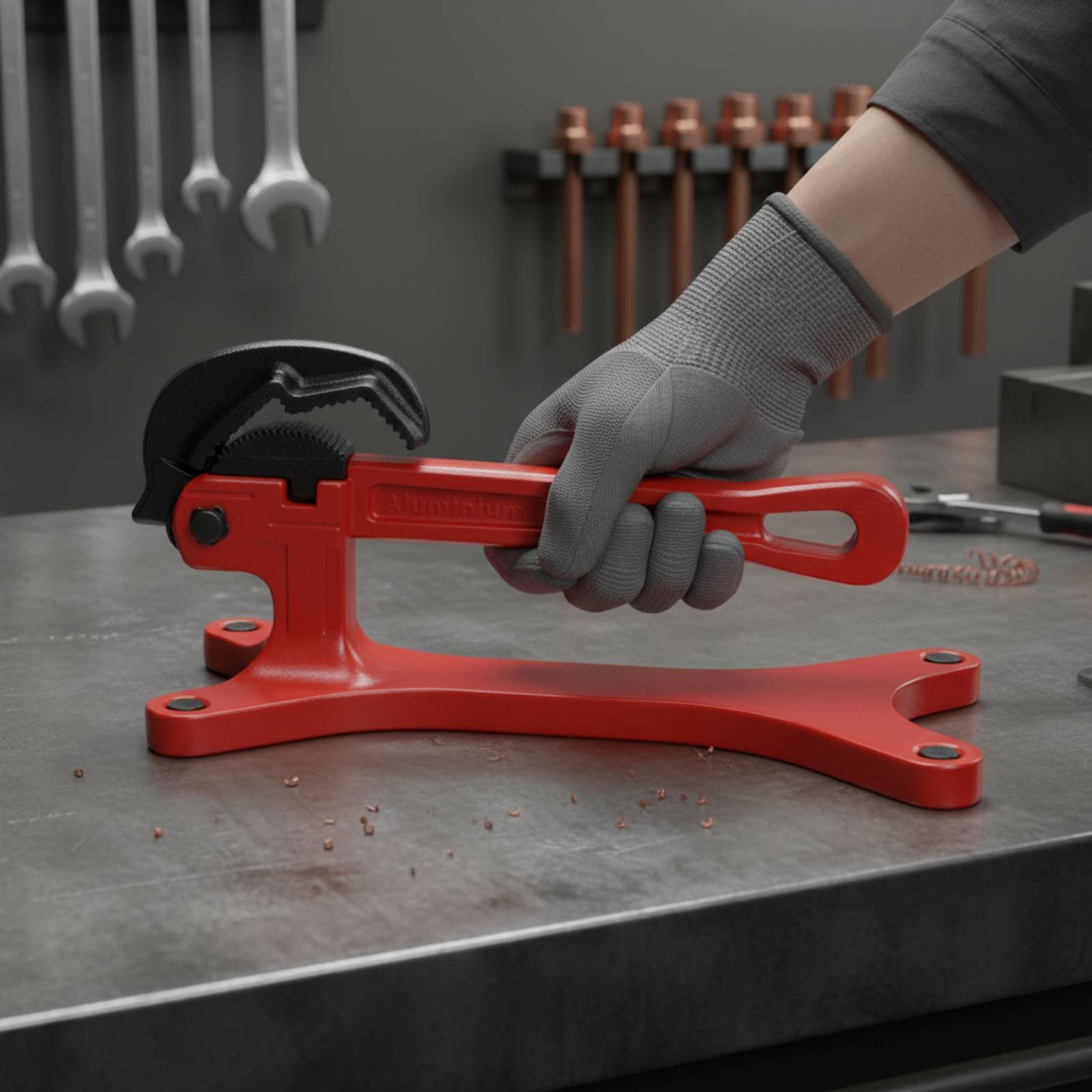 Self-Locking Pipe Wrench Porta - Tools For Workshop review and price